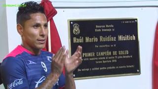 Raúl Ruidíaz recibió placa honorífica de parte del Monarcas Morelia [Video]