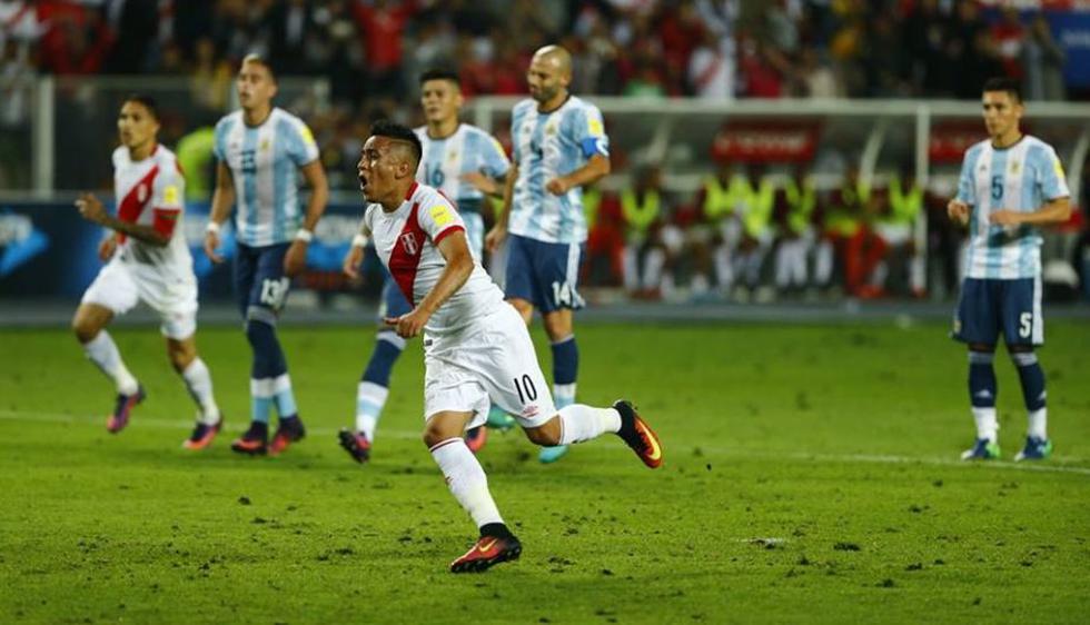 Perú empató 2-2 con Argentina y se complica su pase al Mundial Rusia 2018. (Piko Tamashiro/Perú21)