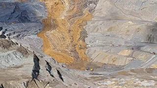 Pasco: tres mineros acaban sepultados tras deslizamiento en mina de Colquijirca