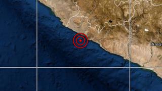 Arequipa: Sismo de magnitud 4,9 se reportó en Yauca, según el IGP