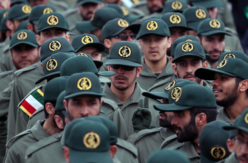 La Guardia Revolucionaria Iraní. (Foto: EFE)