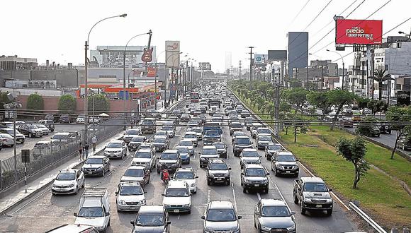 Insoportable. Limeños afirman que la congestión vehicular les resta calidad de vida. (USI)