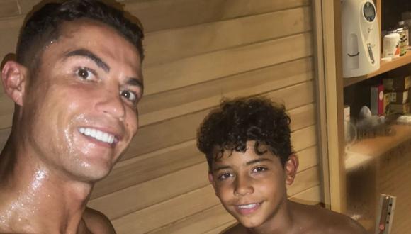 Cristiano Ronaldo Jr. causó gran revuelo con su nacimiento y, al parecer, espera seguir los pasos del astro portugués (Foto: Cristiano / Instagram)