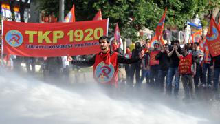 FOTOS: Europeos protestan por desempleo en Día del Trabajo