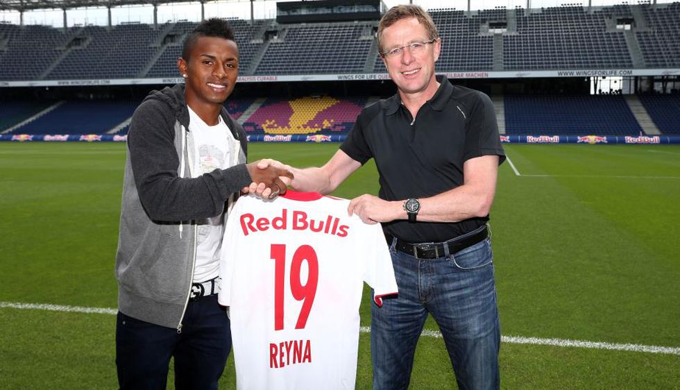 Yordy Reyna, a sus 19 años, vestirá la camiseta 19 del Red Bull Salzburg.  (Difusión)