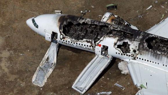 Accidente aéreo ocurrió hace una semana en San Francisco. (AFP)