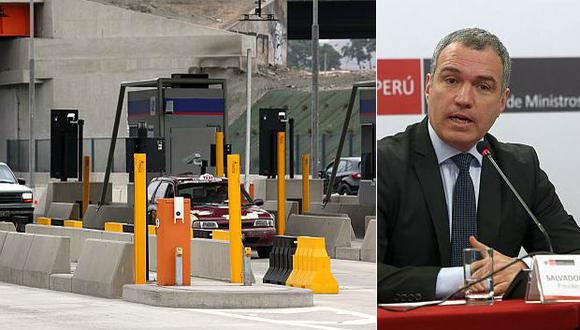 El primer ministro, Salvador del Solar, se pronunció sobre la revisión de los contratos de concesión de los peajes de Lima. (Fotos: GEC)