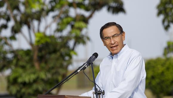 Presidente Martín Vizcarra afirmó que “vamos a salir airosos” tras los casos reportados de coronavirus en el país. (Foto: Referencial/Difusión)