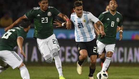 Argentina ha enfrentado a México en 30 ocasiones, con un récord a su favor de 14 victorias, 12 empates y cuatro derrotas. (Foto: AFP)