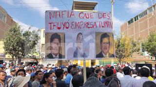 Protestas y enfrentamientos en las calles de Chiclayo por Edwin Oviedo [FOTOS Y VIDEOS]
