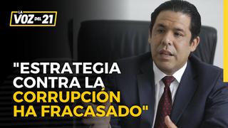 Eduardo Herrera: “La estrategia contra la corrupción ha fracasado”