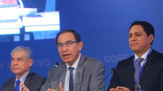 Martín Vizcarra: "Cambiar u hostigar a fiscales no es unmensaje correcto para la lucha contra la corrupción"