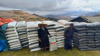 La Libertad: Summa Gold dona fertilizantes a pequeños agricultores de Huamachuco