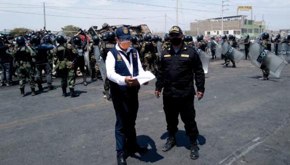 Ica: MP reporta que Panamericana Sur está desbloqueada y garantiza seguridad de ciudadanos (Foto: MP - Ica)