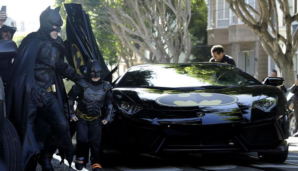San Francisco cumplió deseo de niño con cáncer que quería ser Batman |  MUNDO | PERU21
