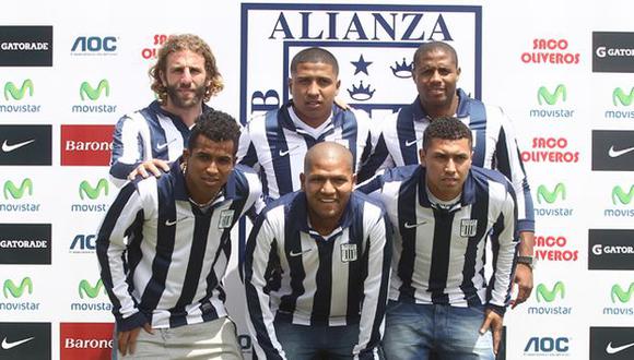 Alianza Lima presentó a sus primeros refuerzos para el próximo año. (Leo Fernández/USI)