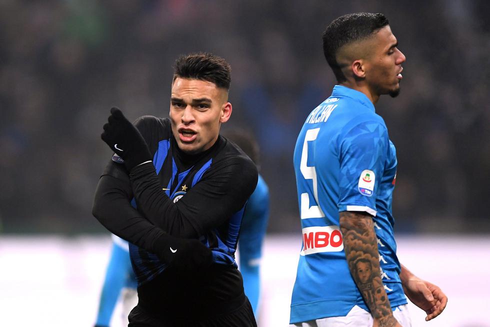 Inter de Milán derrotó 1-0 a Napoli por la Serie A. (Reuters)