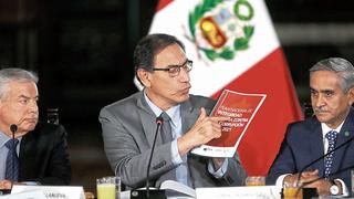 Martín Vizcarra: “Plan anticorrupción de la CAN nos marca la hoja de ruta”