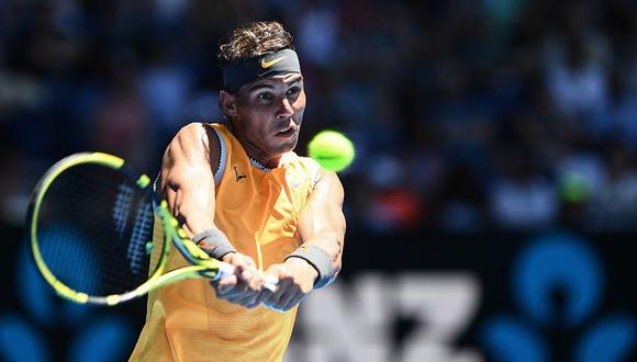 Rafael Nadal afronta su segundo partido en el Australian Open, este martes, frente al local Matthew Ebden. (Foto: AFP)
