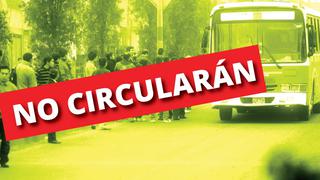 Dos empresas de transportes son suspendidas por accidente en San Juan de Lurigancho