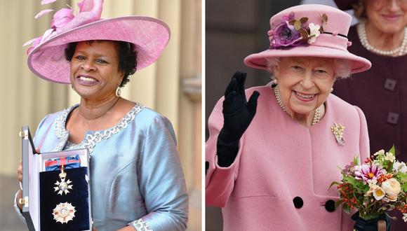 La Reina Isabel II era hasta el momento la presidenta de Barbados. Desde noviembre la reemplazará Sandra Mason. (Foto de Jacob King y JOHN STILLWELL / various sources / AFP)