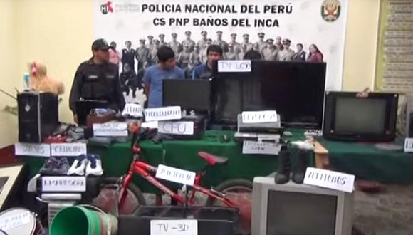 Monto de los bienes recuperados supera los S/. 30 mil (Cajamarca Reporteros)