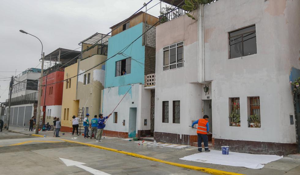 La Municipalidad de Lima realizó trabajos de recuperación del barrio Monserrate, en el Cercado de Lima. Esto, con el objetivo de que la ciudadanía aproveche los espacios públicos para realizar diversas actividades recreativas. (Foto: Municipalidad de Lima)