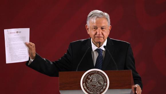 El presidente de México, Andrés Manuel López Obrador (AMLO). (Foto: EFE)