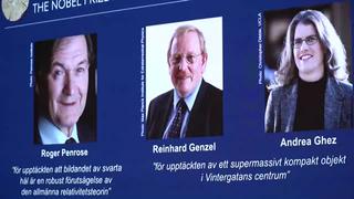 El Nobel de Física premia a tres expertos de los “agujeros negros