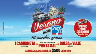 Perú21 te lleva a Punta Sal con camioneta propia, estadía todo incluido y mil dólares