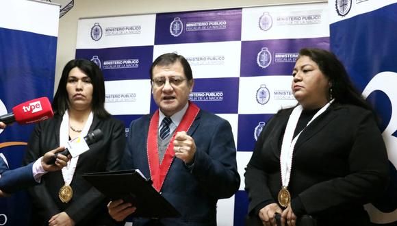 Enfático. Fiscal Jorge Chávez exige presupuesto urgente.