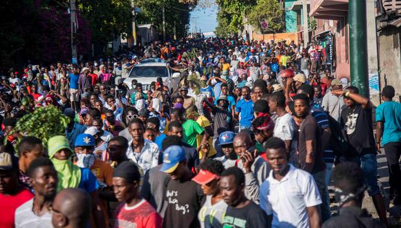 Haití atraviesa una profunda crisis económica y política, agravada tras las masivas y violentas protestas de dos semanas que iniciaron el pasado 7 de febrero. (Foto: EFE)