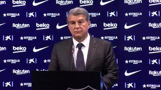 Ronald Koeman seguirá como entrenador del Barcelona, y sale “reforzado” según Laporta