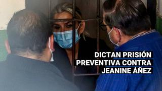 Bolivia: dictan cuatro meses de prisión preventiva contra Jeanine Áñez por caso “golpe de Estado”