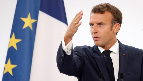 Macron dijo que el suyo es un país soberano, pero cuando hay un acontecimiento "aceptamos la solidaridad internacional". (Foto: EFE)