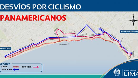 La Municipalidad de Lima instó a los conductores a seguir las rutas alternas y tomar las precauciones del caso en las fechas mencionadas. (Foto: MML)