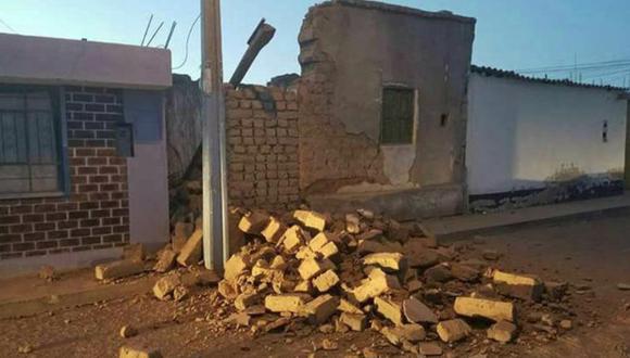 Fuerte sismo en Arequipa dejó daños materiales. (Foto: Carlos Rivero Melgar)