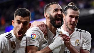Con dos goles de Benzema, Real Madrid derrotó 2-1 al Eibar en el Bernabéu por LaLiga