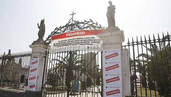 Cementerios El Ángel y Presbítero Maestro reabren sus puertas. (Mario Zapata)