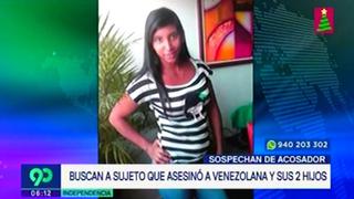 Ex pareja confesó que asesinó a venezolana y a sus dos hijos de 3 y 4 en Independencia