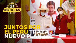 Juntos por el Perú traza nuevo plan para Pedro Castillo