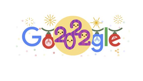 Google celebra el Año Nuevo 2023 con un 'doodle'. (Foto: Difusión)