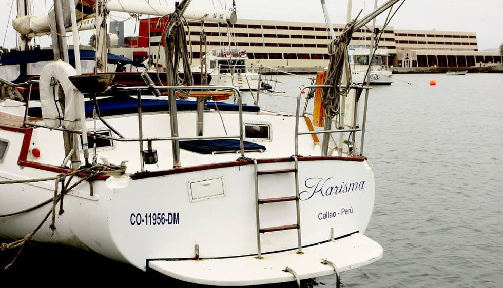 El velero Karisma, el cual utilizó Vladimiro Montesinos para huír del Perú en el 2000, fue entregado a las autoridades judiciales. (Difusión)