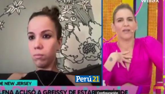 Gigi Mitre abandona set de 'Amor y Fuego' tras discutir con Greyssi Ortega. (Imagen: Willax TV)