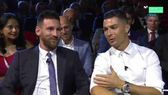 Lionel Messi y Cristiano Ronaldo fueron nominados a Mejor Jugador de Europa de la UEFA (Captura: UEFA, tomado de Sport)