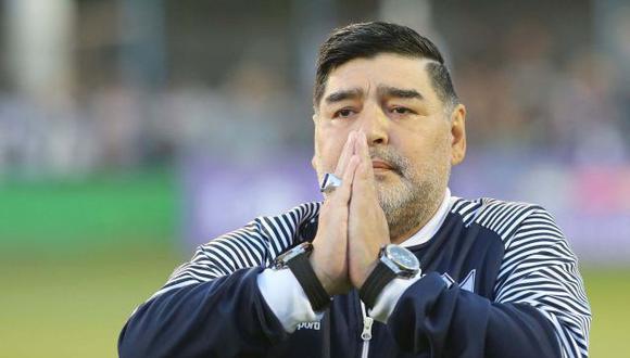 Diego Maradona recibe nuevo homenaje. (Foto: AFP)