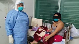 Piura: Bebé con COVID-19 fue operado con éxito por una obstrucción intestinal
