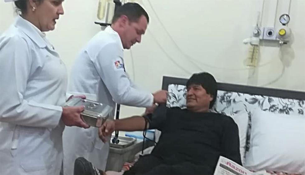 Presidente de Bolivia, Evo Morales, fue operado con éxito de un "pequeño tumor" hallado en exámenes médicos de rutina, según confirmó en Twitter. (Foto: Twitter)
