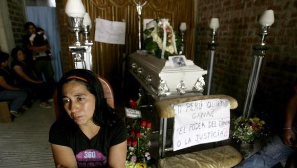 Lidia Mendoza Ríquez será enterrada hoy. (Alberto Orbegoso)