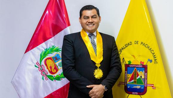 Alcalde de Pachacámac, Enrique Cabrera. Foto: Facebook